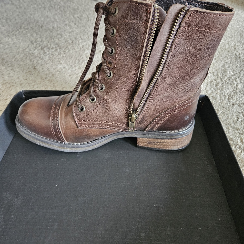 Brown Rustic Boot - image 4